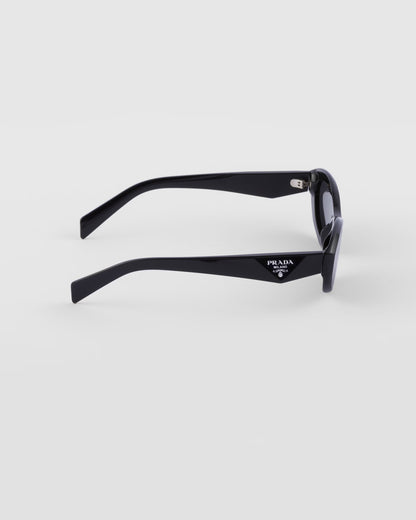 Sonnenbrille PP Symbole aus schwarzem Acetat