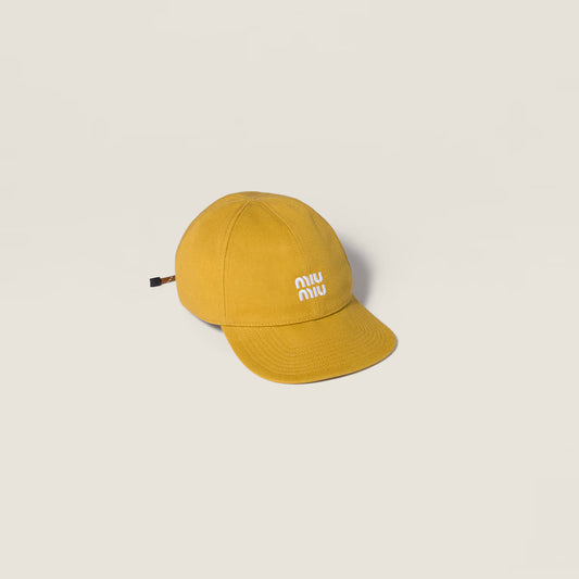 Denim Baseball Cap Topaz/Brandy