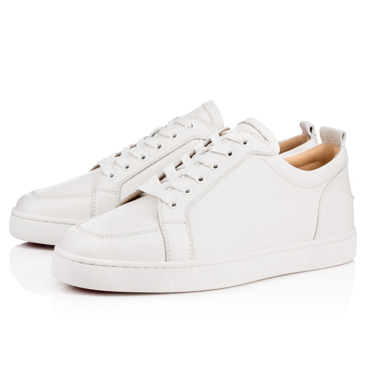 Rantulow Sneaker Gekörntes Kalbsleder Latte Herren
