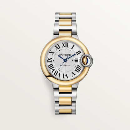 Ballon Bleu Uhr aus Silber/Gold