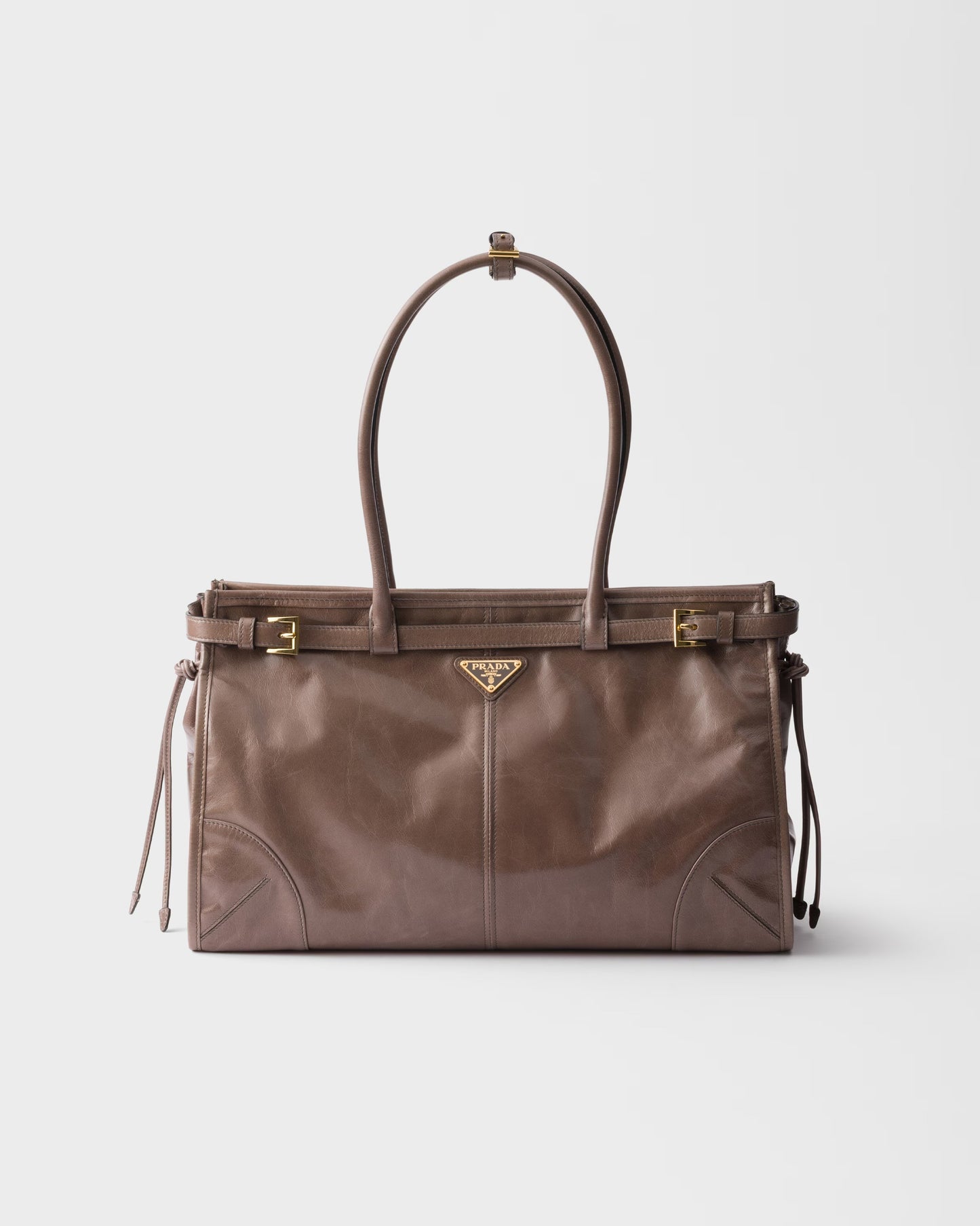 Bonnie Große Handtasche aus Leder Braun
