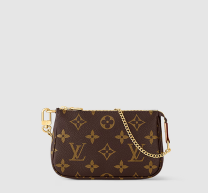 Mini pochette Accessoires aus Monogram-Canvas