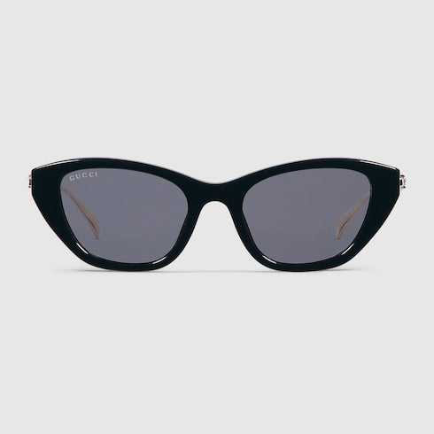 Sonnenbrille Cat-Eye Schwarz