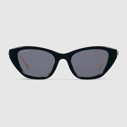 Sonnenbrille Cat-Eye Schwarz