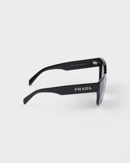 Oversized Sonnenbrille Schwarz