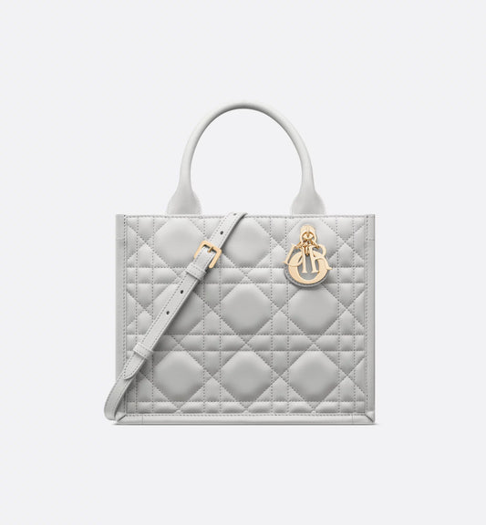 Medium Dior Book Tote Grey