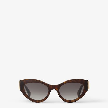 First acetate sunglasses Havana for women