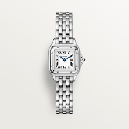 Panthère Uhr Mini-Modell aus Silber