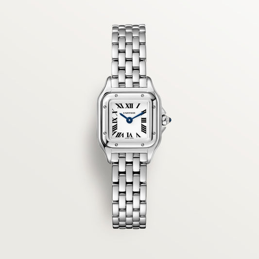 Panther watch mini model in silver