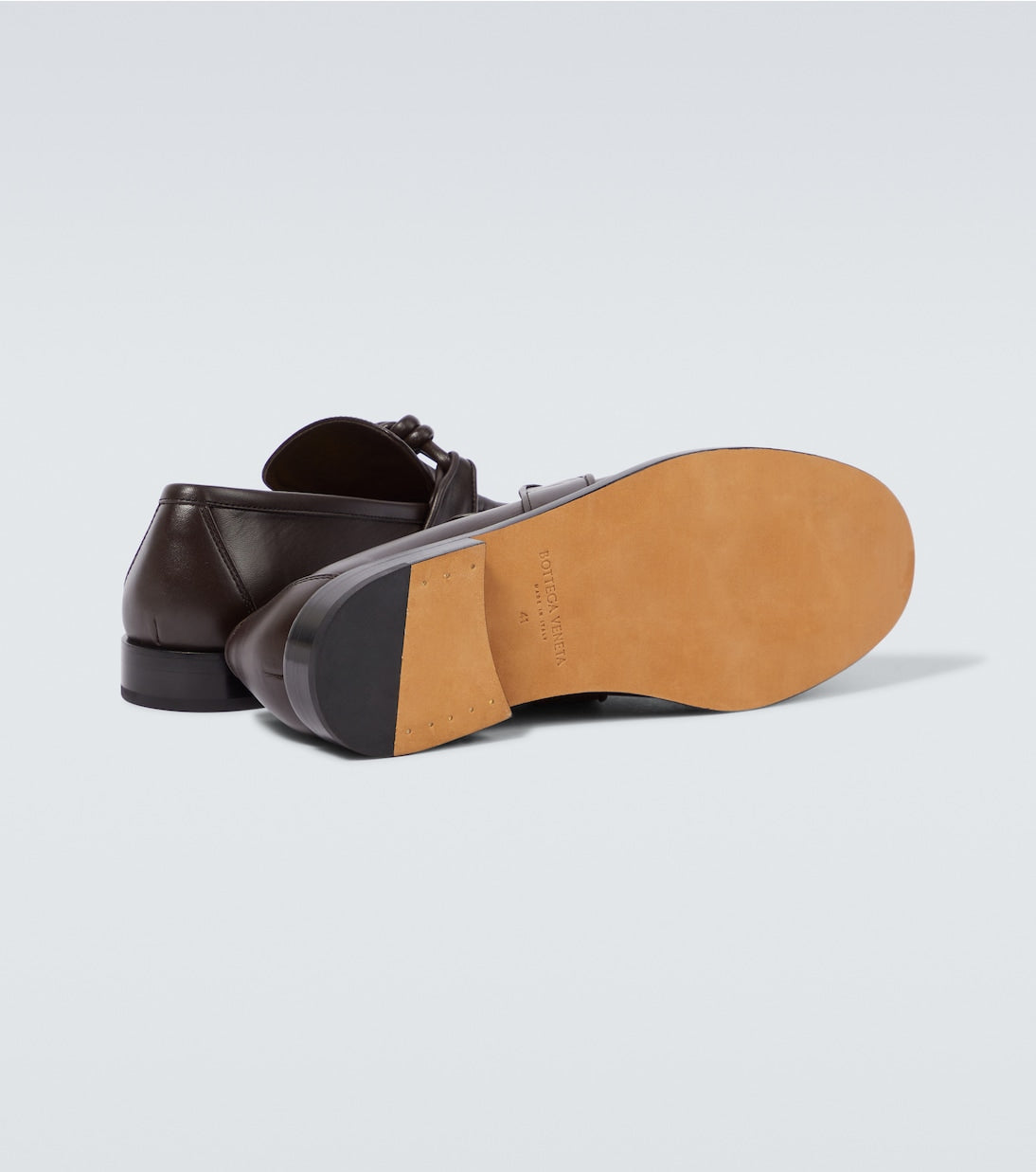 Astaire Leather Loafers Brown
