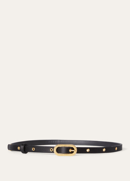 Schnallengürtel Bubbles Black/Sun Gold Damen