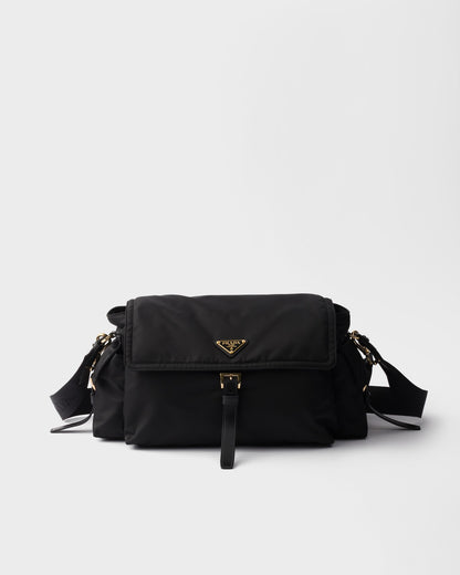 Explore Large Tasche aus Re-Nylon mit Überschlag