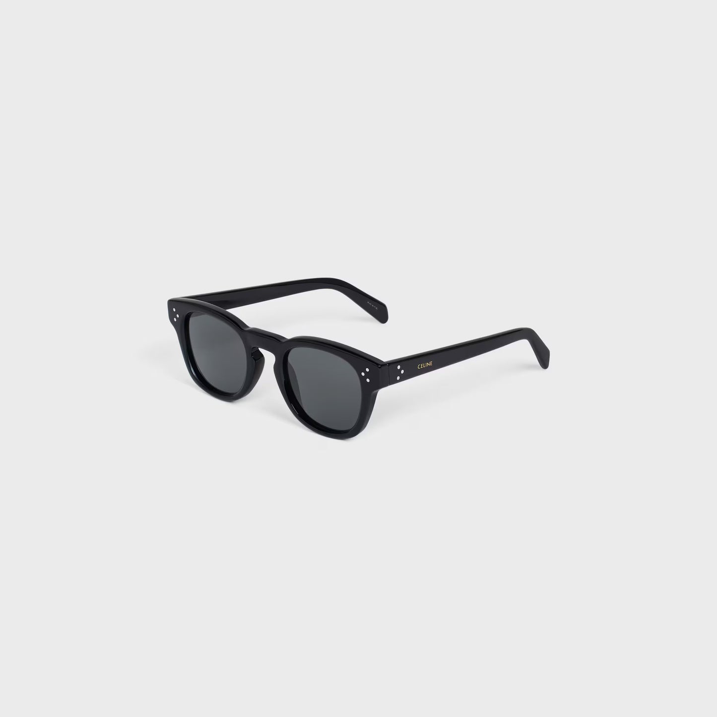 Black Frame 42 Sonnenbrille aus schwarzem Acetat