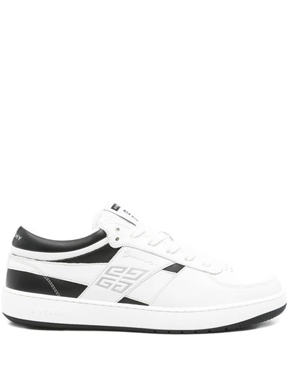 G-Move-Sneakers aus Leder in Weiß/Schwarz