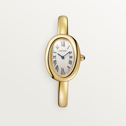 Baignoire Uhr kleines Modell aus Gold