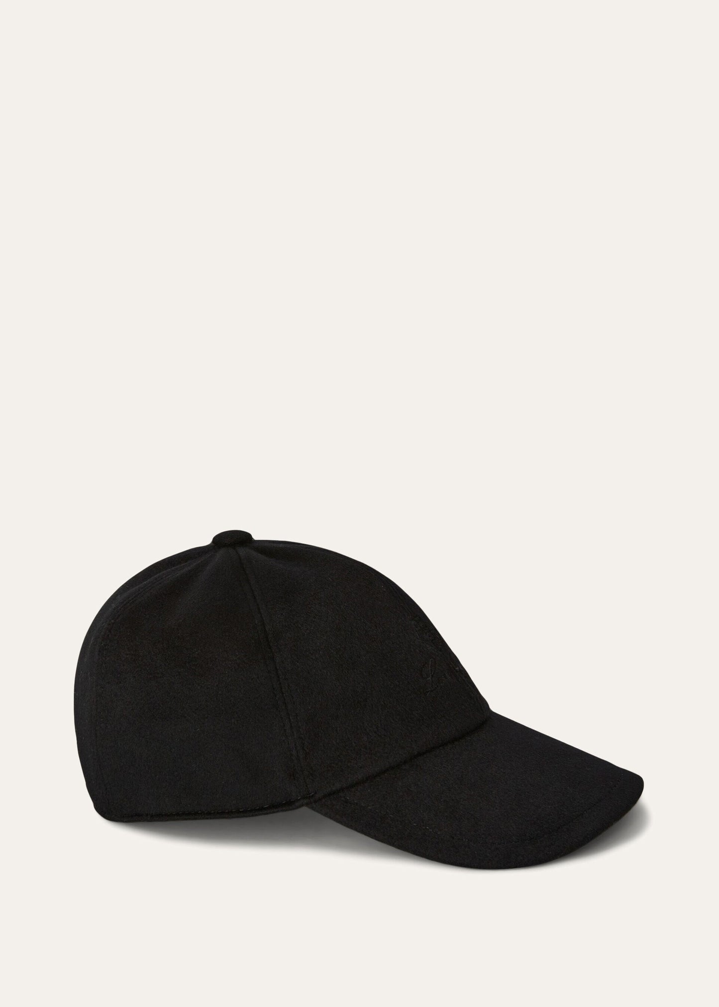 Black Winter Baseball Cap