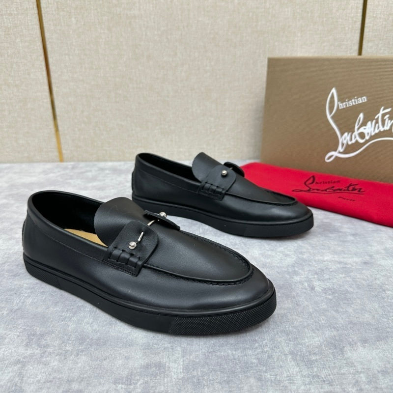 Mokassins Chambeliboat komplett schwarz