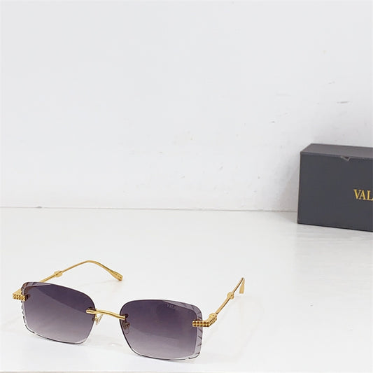 Square sunglasses, black/gold