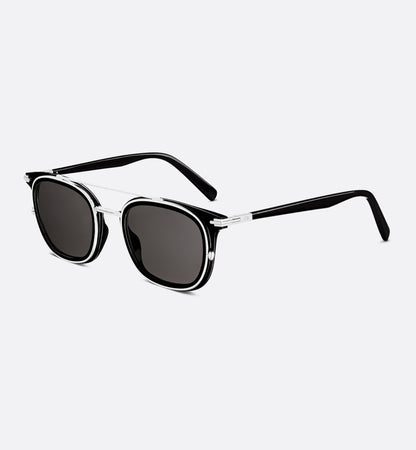 BlackSuit S14I Sunglasses Black Square Bio-Acetate Men's