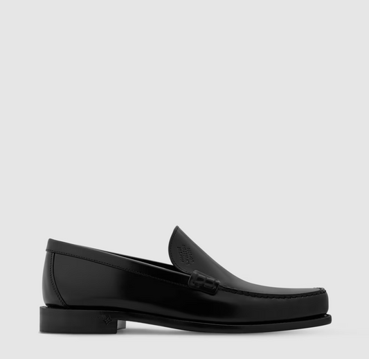 Major Leather Loafers Black