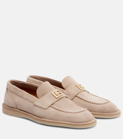 DG Loafer aus Suede Beige