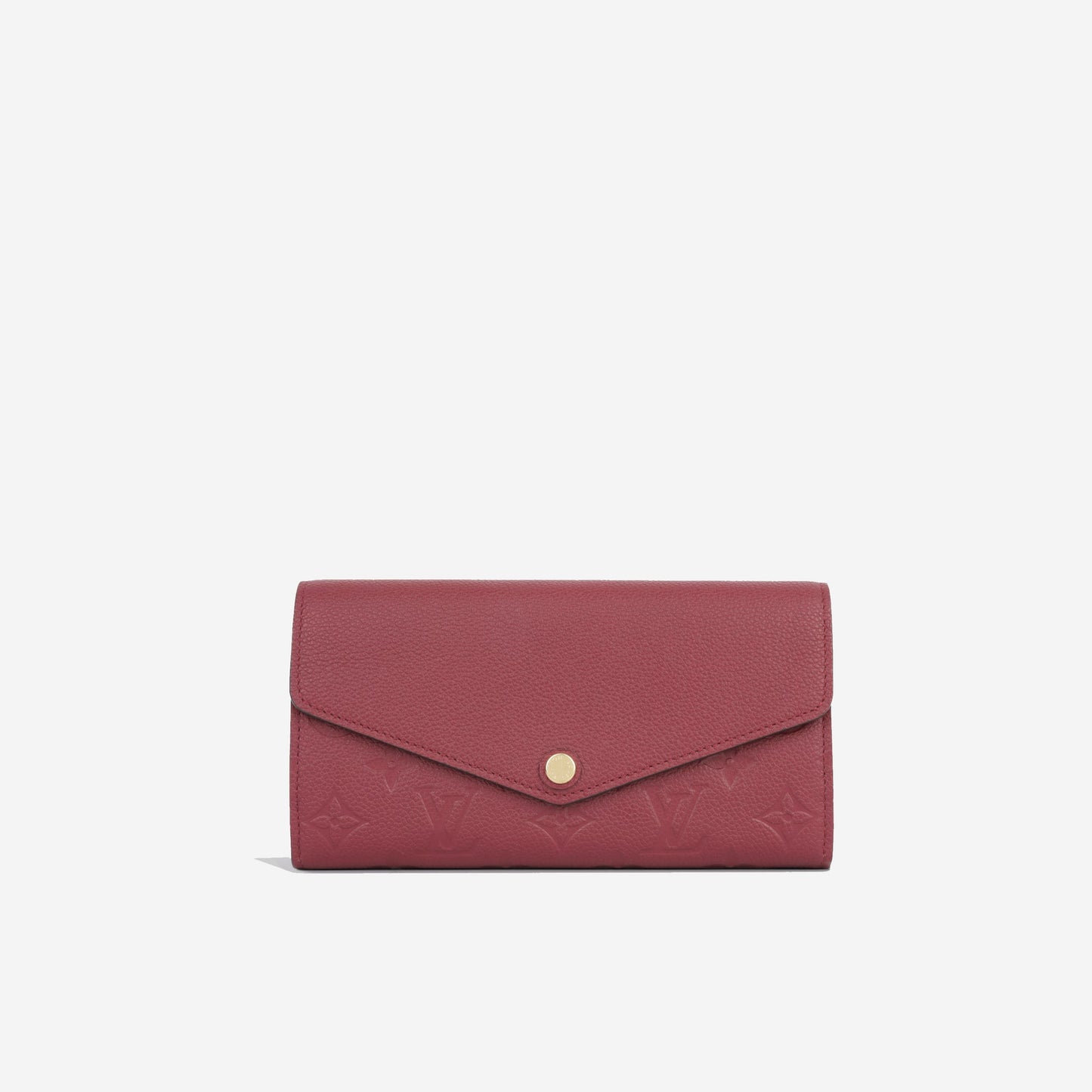 Sarah Empreinte Maroon Wallet
