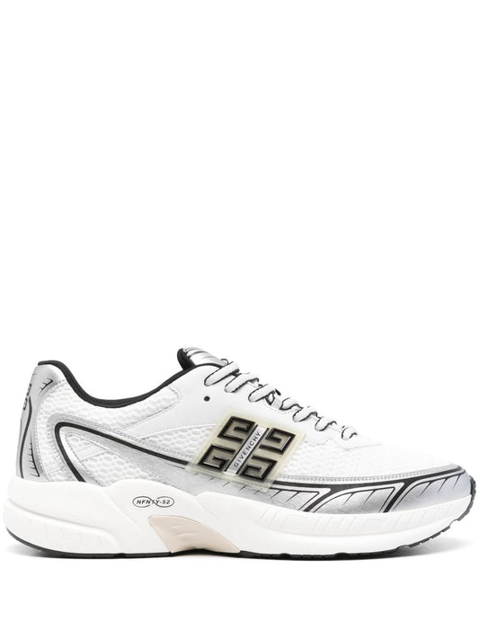 Leather sneakers NFNTY-52 in white/black