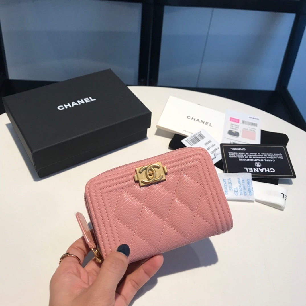 Pink Caviar Boy Münzgeldbörse