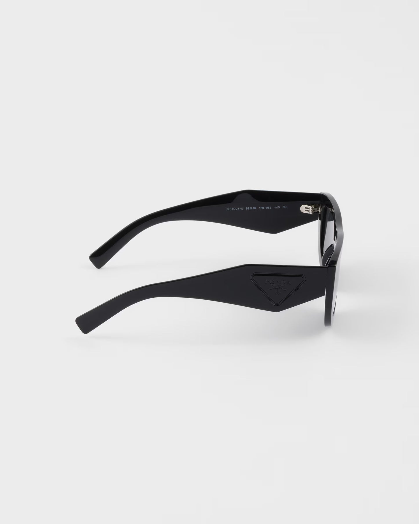 Sunglasses with black triangle logo