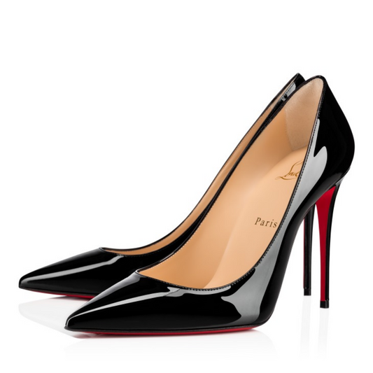 Kate Décolleté 100 mm Pumps - Lackleder - Schwarz