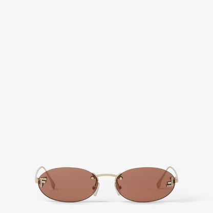 First Crystal Fashion Show Sonnenbrille Braun für Damen
