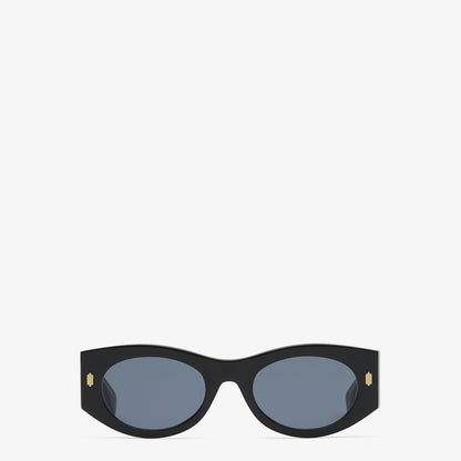 Roma sunglasses in black acetate for women