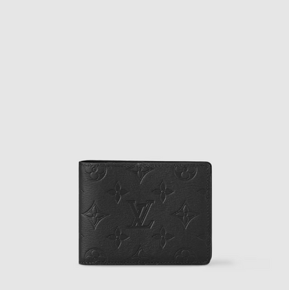 Multiple Wallet Monogram Shadow in Black