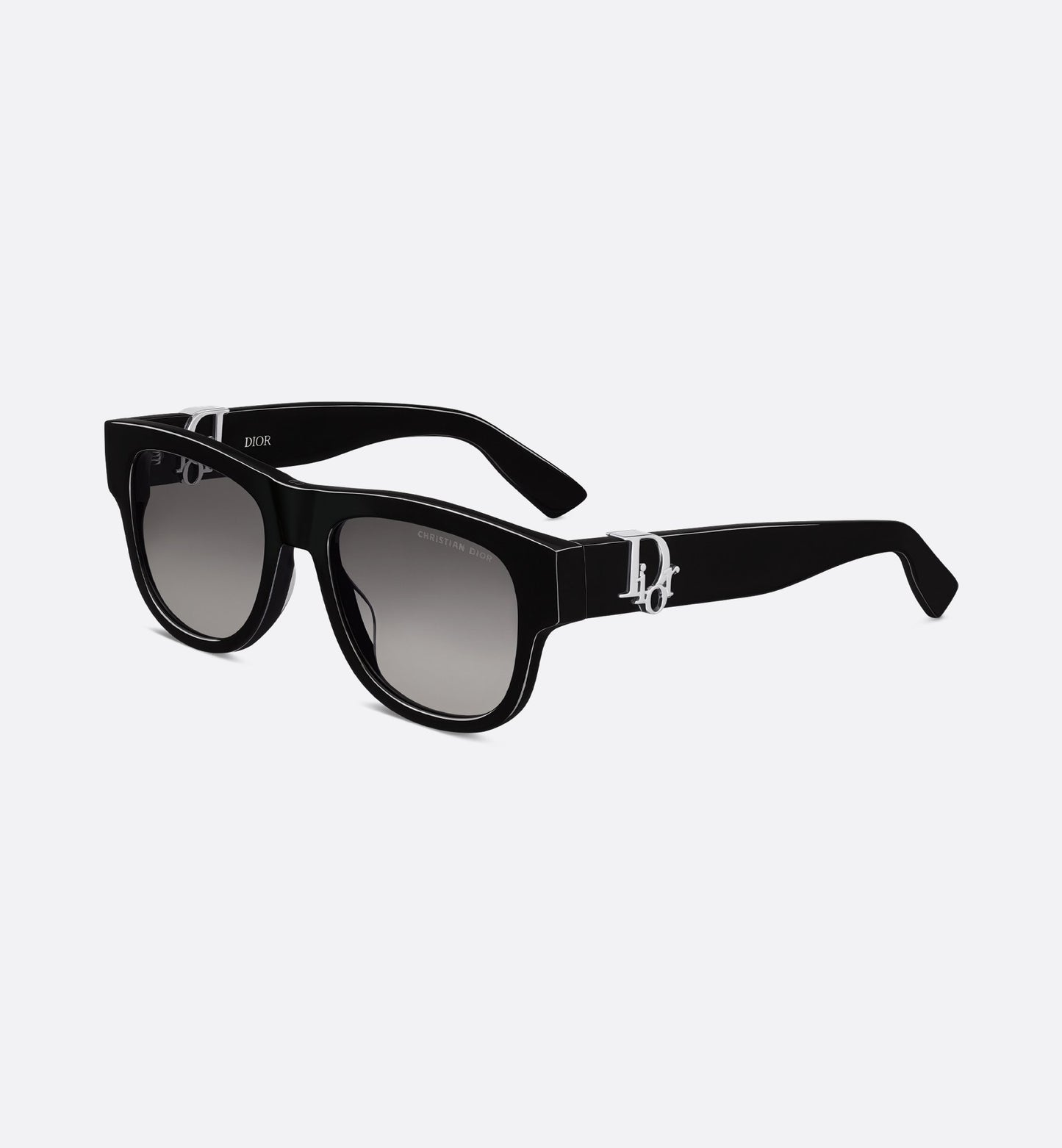 Oblique S4I Sonnenbrille Schwarz Quadratisch Herren