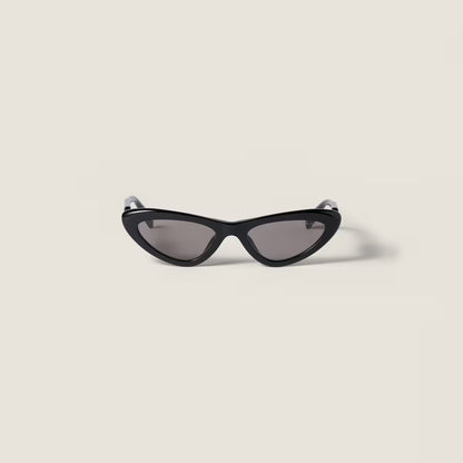 Cat Eye Sonnenbrille Graue Gläser