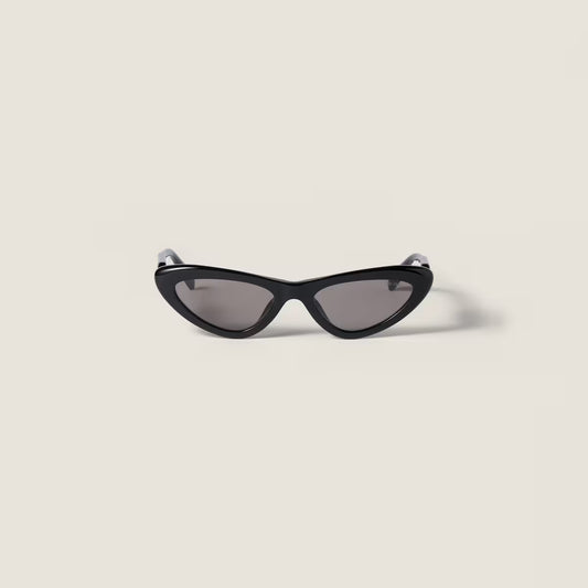 Cat Eye Sunglasses Gray Lenses