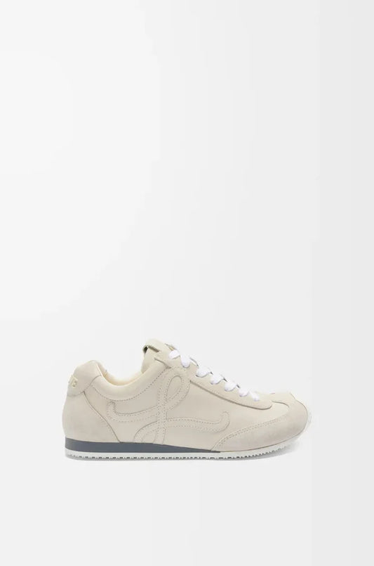 Ballet Runner 2.0 sneakers made of soft leather in white