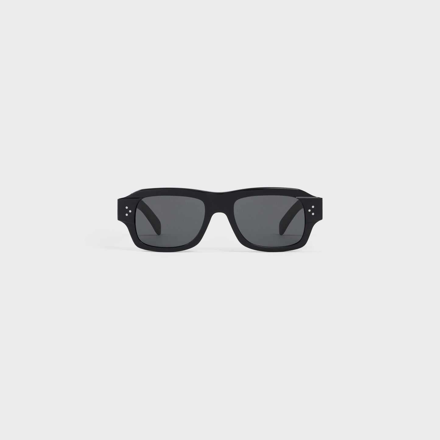 Black Frame 61 Sonnenbrille aus schwarzem Acetat