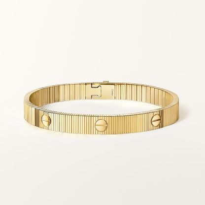 Flexibles Armband LOVE Unlimited Gold