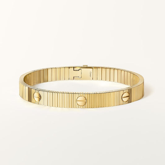 Flexible bracelet LOVE Unlimited Gold
