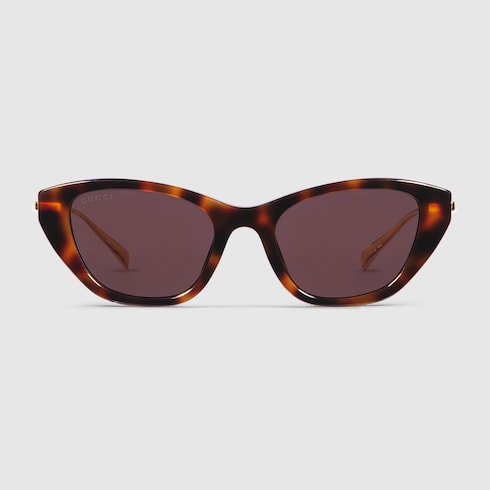 Sonnenbrille Cat-Eye Braun