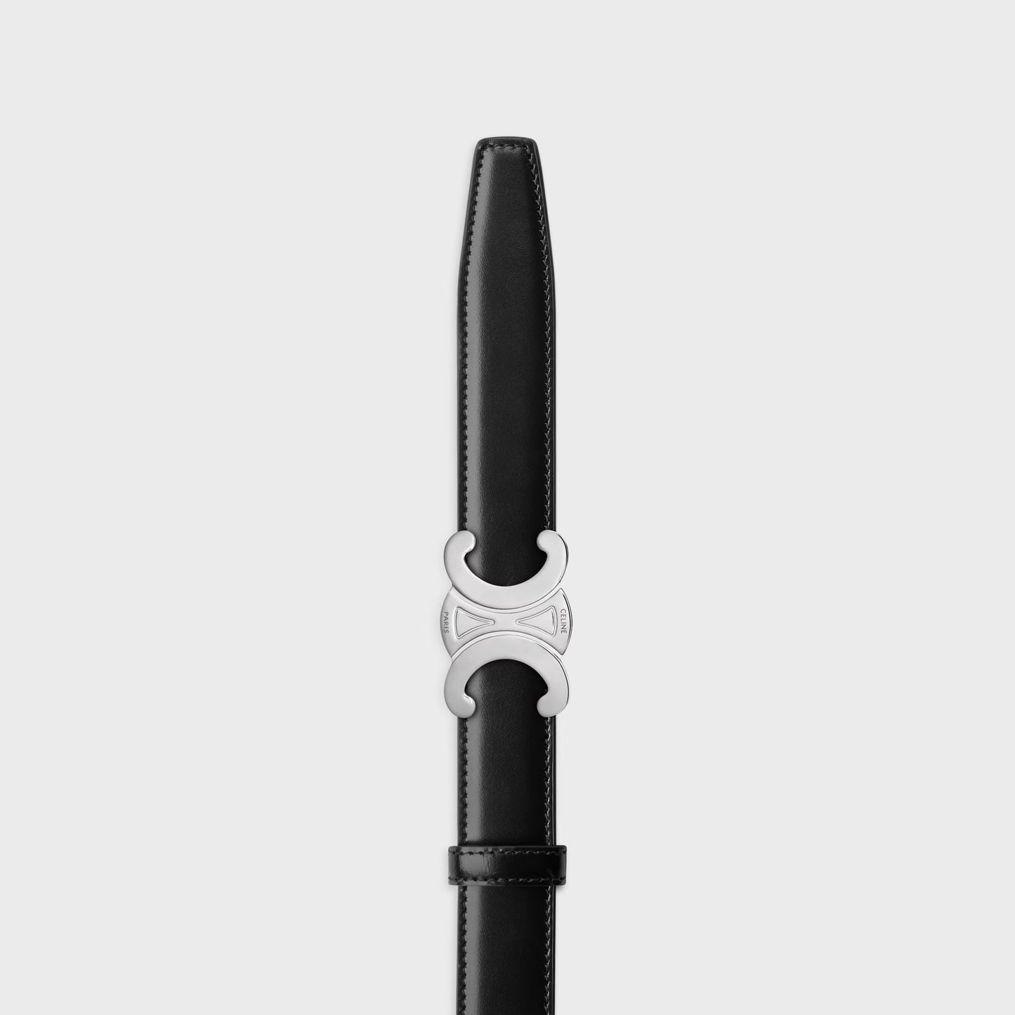 Triomphe Schnalle & Wendegürtel 25 mm Schwarz für Damen