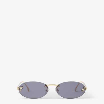 First Crystal Fashion Show Sonnenbrille Blau für Damen
