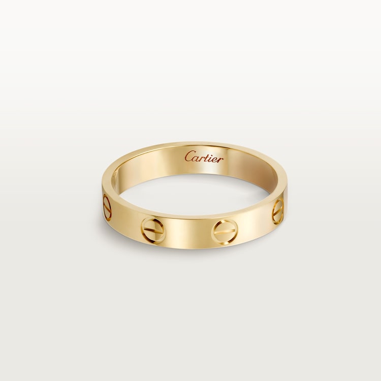 LOVE Ring kleines Modell Gold