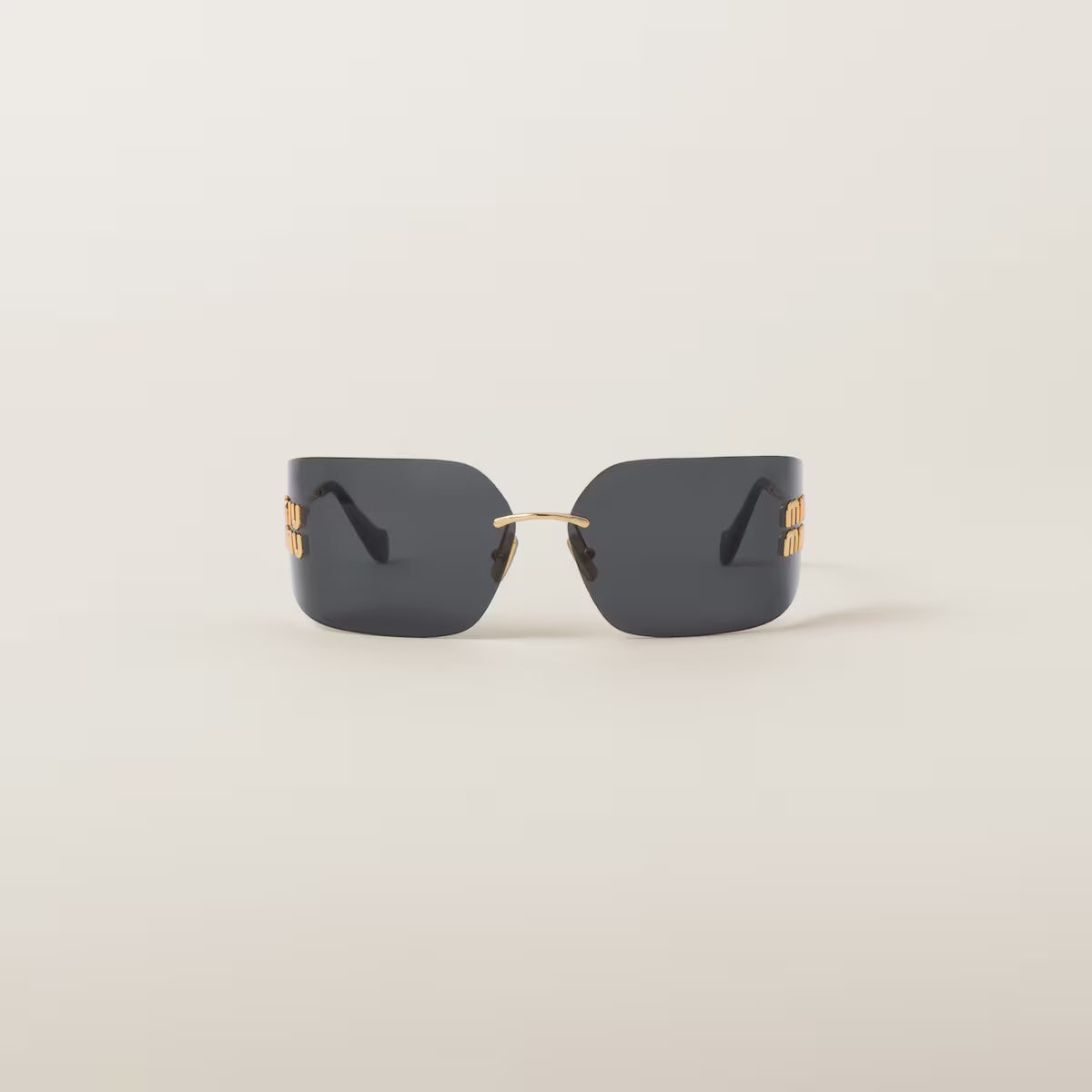 Sonnenbrille Aube mit schieferfarbenen Gläsern große Ausführung