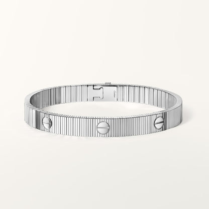 Flexibles Armband LOVE Unlimited Silber