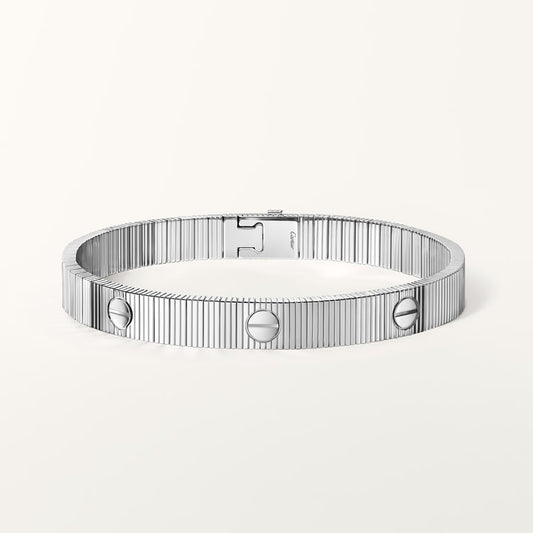 Flexible bracelet LOVE Unlimited silver