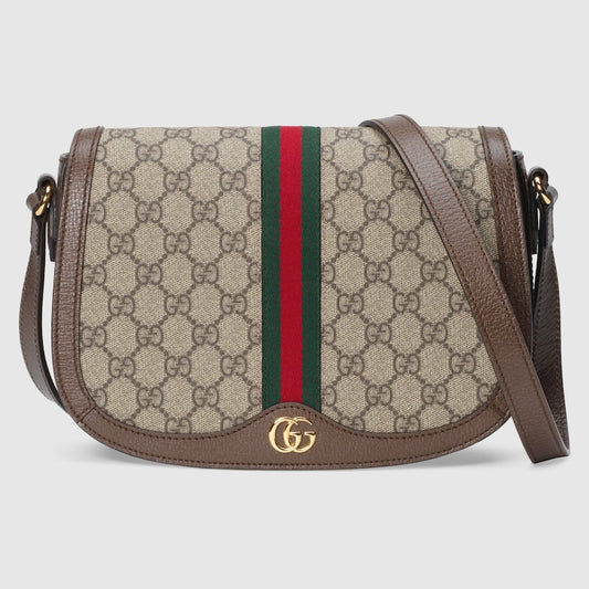 Kleine Ophidia Schultertasche aus GG Supreme