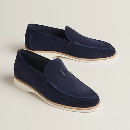Low Loafer Dunkelblau Wildleder