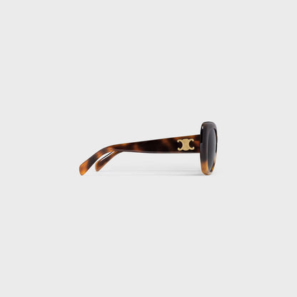 Triomphe 06 Sonnenbrille aus Acetat in Verlauf-Havanna für Damen
